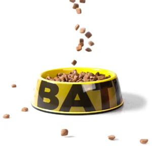 Comedouro de Melamina Batman para Cães e Gatos