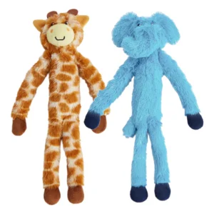 FOFOS Brinquedos para Cães - Bons Amigos - Girafa&Elefante