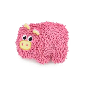 FOFOS Brinquedos para Cães - Chenille Puppy Tough Animais - Porco