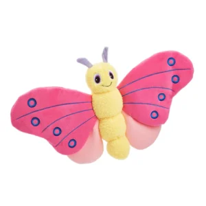 FOFOS Brinquedos para Cães - Floresta em Sonho Borboleta Jumbo - Rosa