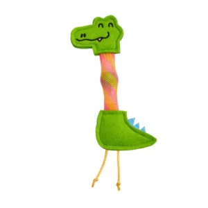 FOFOS Brinquedos para Gatos - Animais Pulam Pulam - Crocodilo