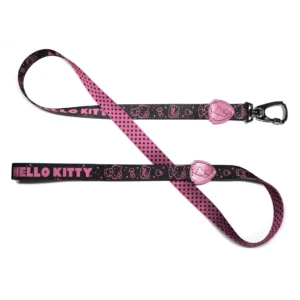Guia 2m Hello Kitty Black para Cães