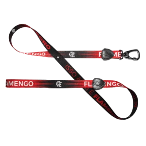 Guia Tradicional Flamengo Essência Rubro-Negro para Cães