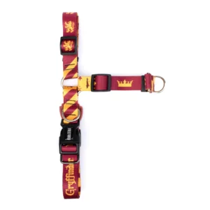 Peitoral Antipuxão Harry Potter - Grifinória para Cães