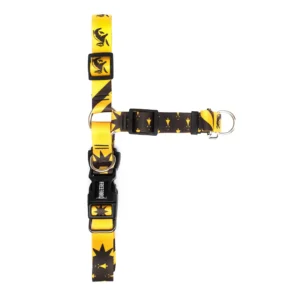 Peitoral Antipuxão Harry Potter - Lufa-Lufa para Cães