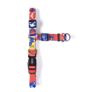 Peitoral Antipuxão Mulher Maravilha para Cães