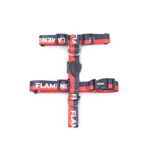 Peitoral H Flamengo para Cães