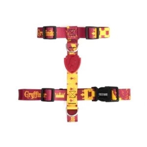 Peitoral H Harry Potter - Grifinória para Cães