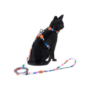 Peitoral com Guia Ampara Animal para Gatos