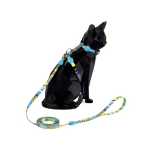 Peitoral com Guia Scooby-Doo para Gatos