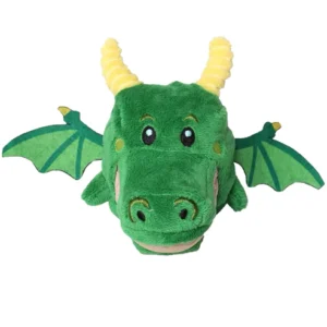 Qmonster Brinquedo para cachorro - 2em1 Conto de Fadas - Dragão