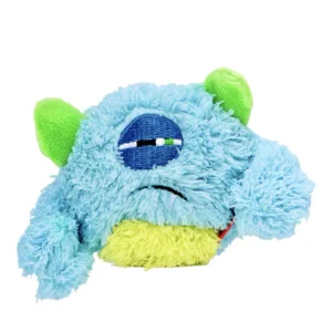 Qmonster Brinquedo para cachorro - 2in1 Monstro Ciclope - Azul Grande