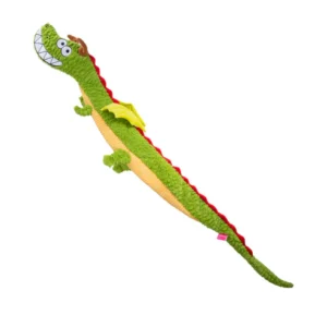 Qmonster Brinquedo para cachorro - Dragão Gigante - Verde Grande