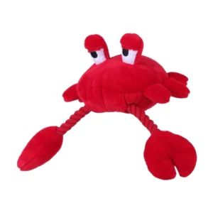 Qmonster Brinquedo para cachorro - Interativo Cabo De Guerra Sr Caranguejo